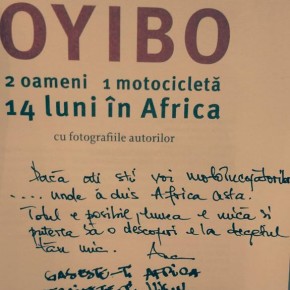 Moto Incepatori la lansare de carte Oyibo
