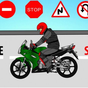 Reguli pentru siguranţa motocicliştilor